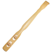 Load image into Gallery viewer, 2 in 1 Bamboo Back Itching Scratcher Tools Full Body Roller Massage Stick