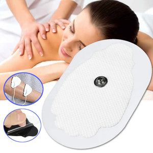 1Pair Electrode Replacement Pads Snap Massage Pads