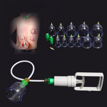 Load image into Gallery viewer, 12 Cups Vacuum Megnetic Therapy Tools Massage Acupuncture Cupping Kits Set