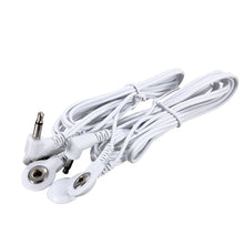 Load image into Gallery viewer, 1 Pair TENS Massager Electrode Lead Wire Kabel Stud Snap