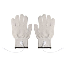 Load image into Gallery viewer, 1 Pairs Electronic Conductive Therapy Gloves Face Physical Massage Pain Relief Eye Relax