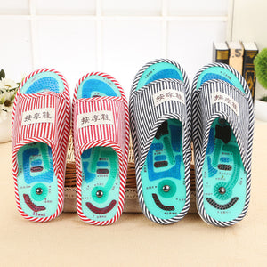 1 Pair Foot Massage Slipper Health Feet Magnetic Care Shoes