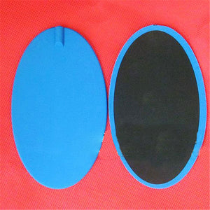 1Pair Silicone Gel Round Oval Shape TENS Unit Electrode Pad