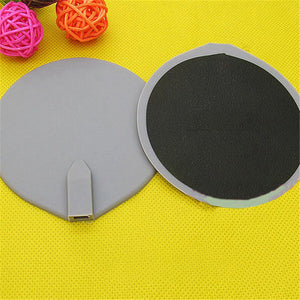 1Pair Silicone Gel Round Oval Shape TENS Unit Electrode Pad